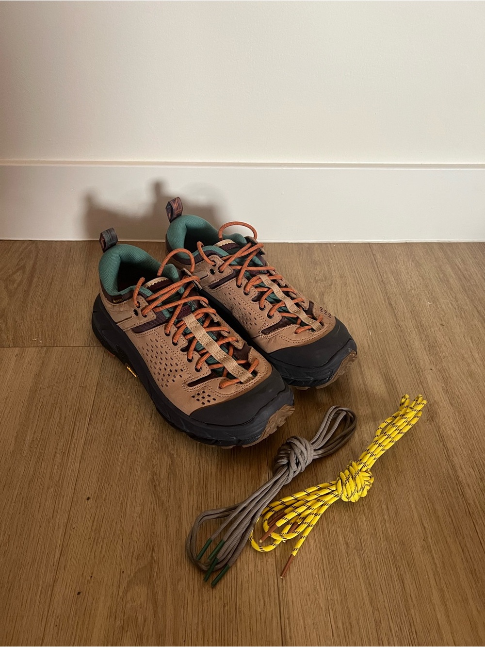 HOKA x Bodega Tor Ultra Lo Brown Hiking Boots
